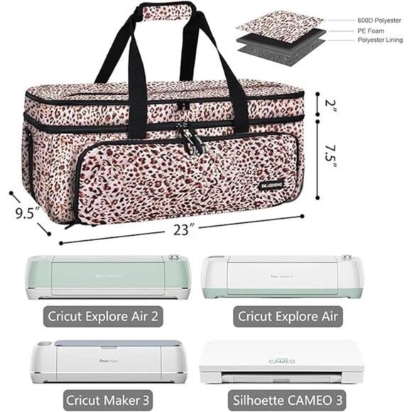 Carrying Case for Cricut Maker, Cricut Bag for Cricut Machine with Cover - Picture 4 of 7
